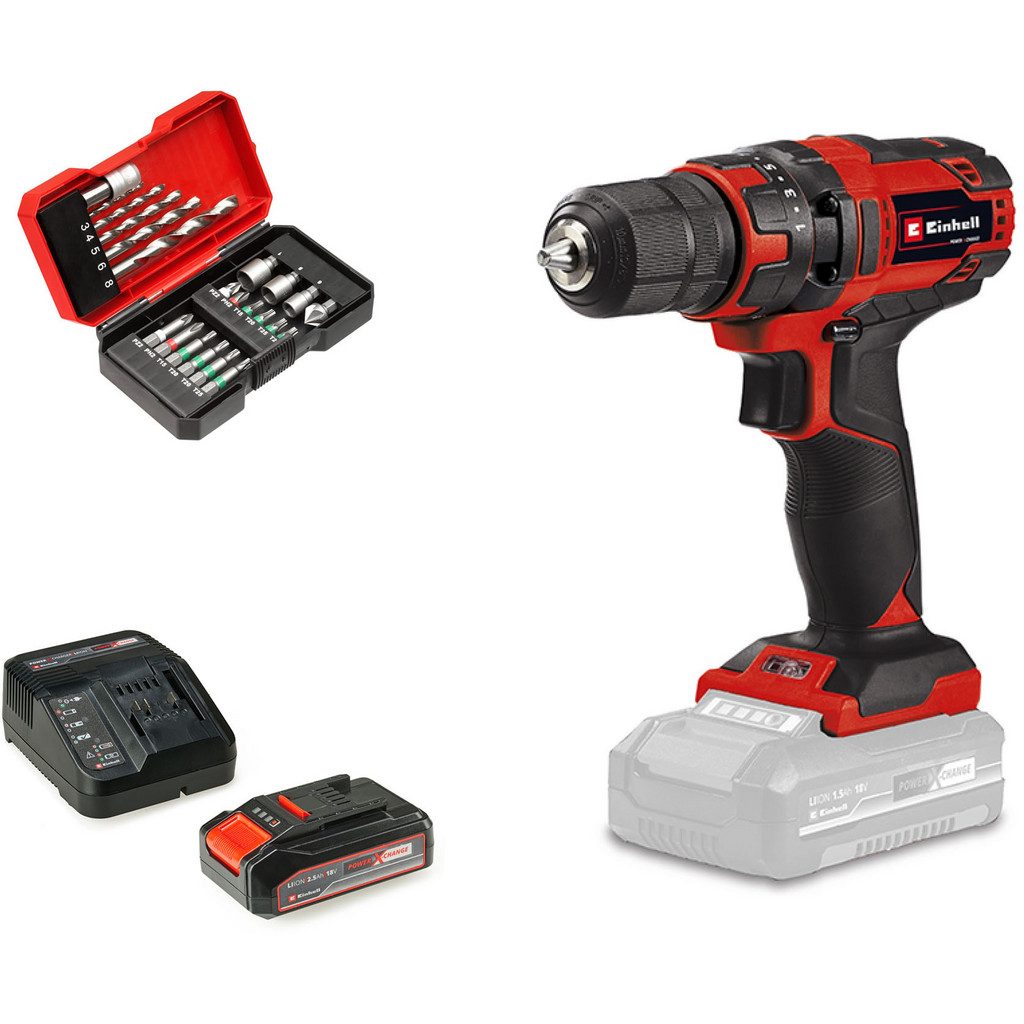 Einhell Akku-Bohrschrauber TC-CD 18/35 Li